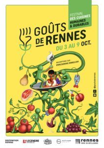 Goûts de Rennes - Affiche du festival