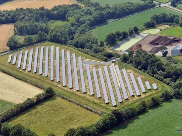 Centrale solaire au sol en Vendée (85)
