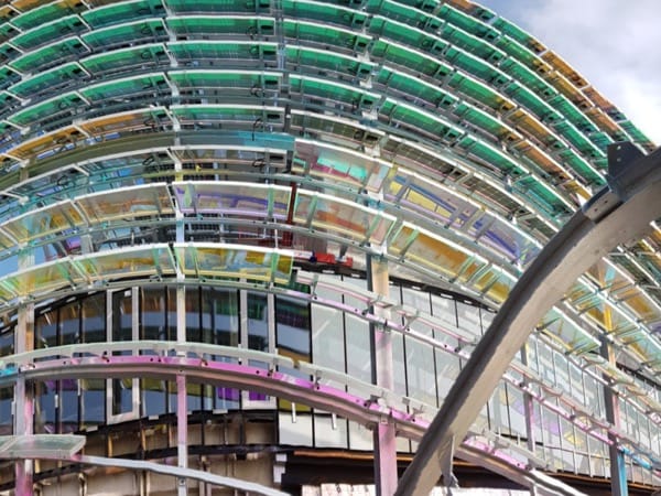 Centrale solaire de type BIPV au siège de la Métropole Rouen Normandie