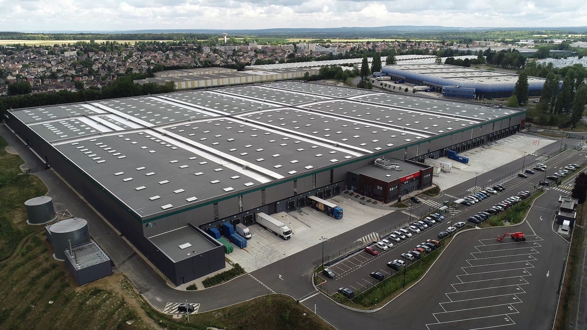 Plateforme Prologis - Marly La ville - Groupe Legendre - Génie Civil