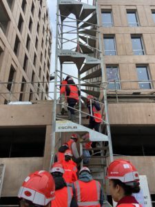 Visite de chantier Ciméa - Proxité Groupe Legendre