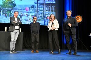 Intervention Anaëlle Pensec pendant la remise du prix